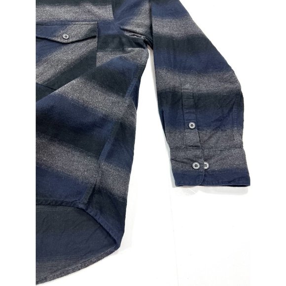 For Those Who Sin Flannel Shirt Mens Large Hunter S Thompson Gonzo Dont Run - Picture 7 of 14